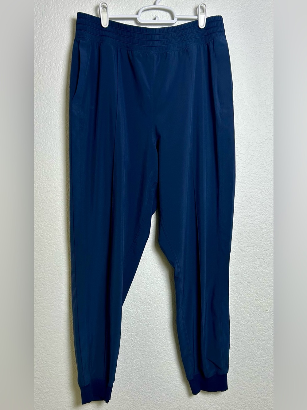 lululemon Stretch High-Rise Joggers Navy Blue Size 12 LW5CV4S